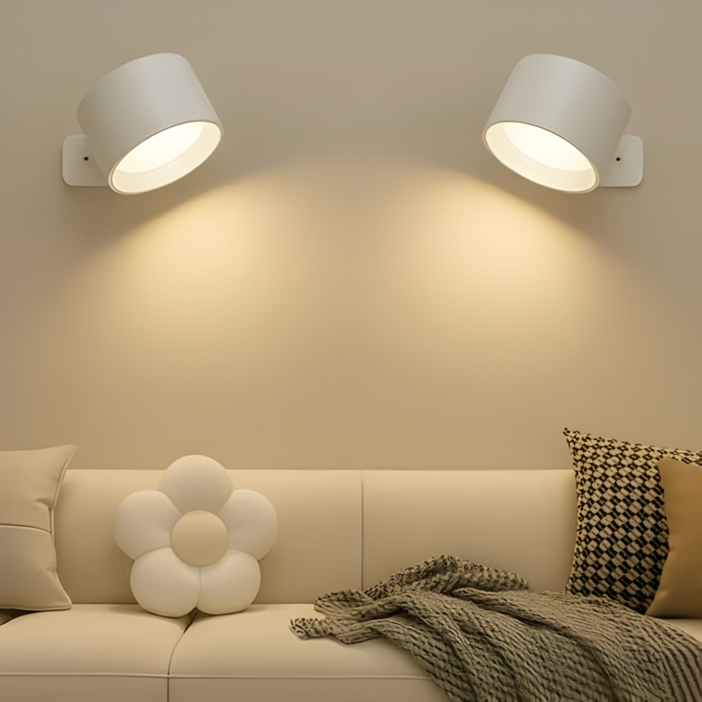 Applique da Parete a LED Ricaricabile, Magnetica e Regolabile