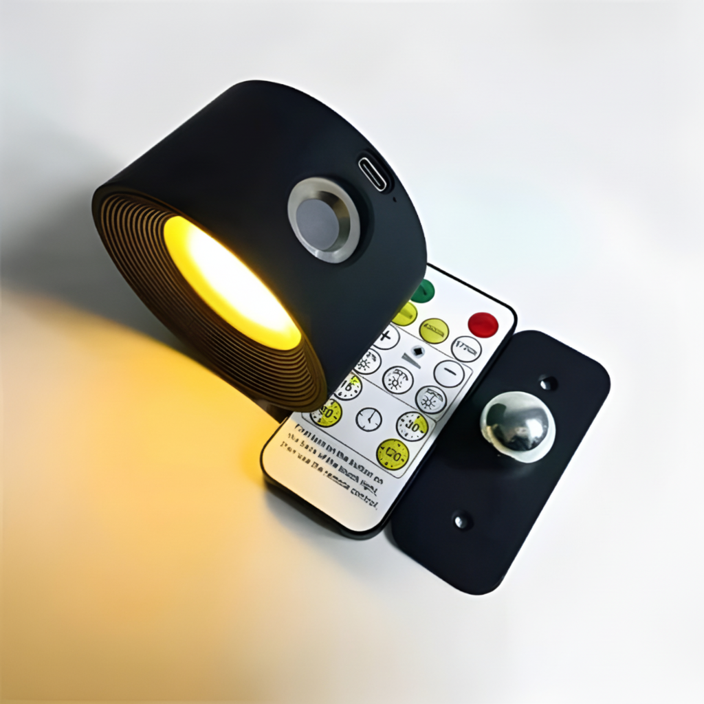 Applique da Parete a LED Ricaricabile, Magnetica e Regolabile