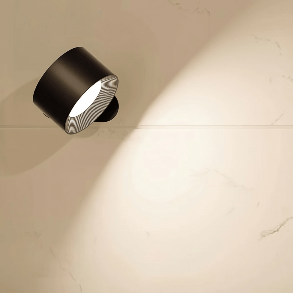 Applique da parete a LED senza fili e ricaricabile in stile nordico per camera da letto, corridoio e angolo lettura
