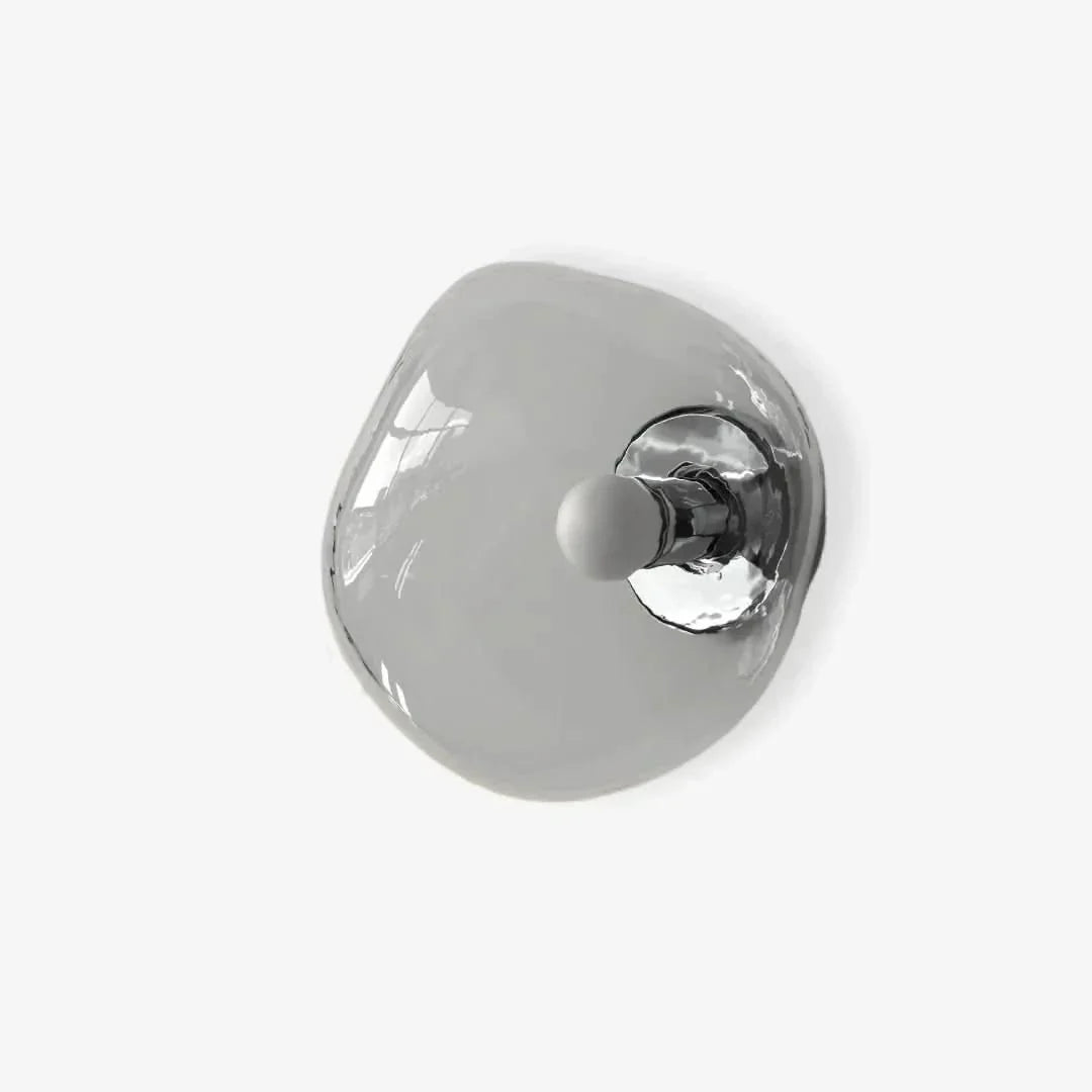 Applique da Parete in Vetro Space per Interni Moderni ed Eleganti