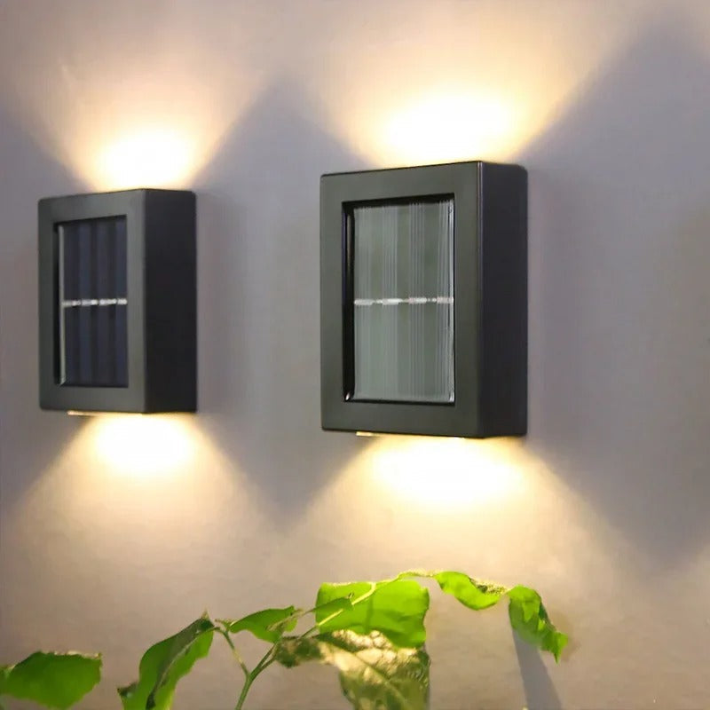 Applique LED da parete – Ad alimentazione solare e resistenti alle intemperie