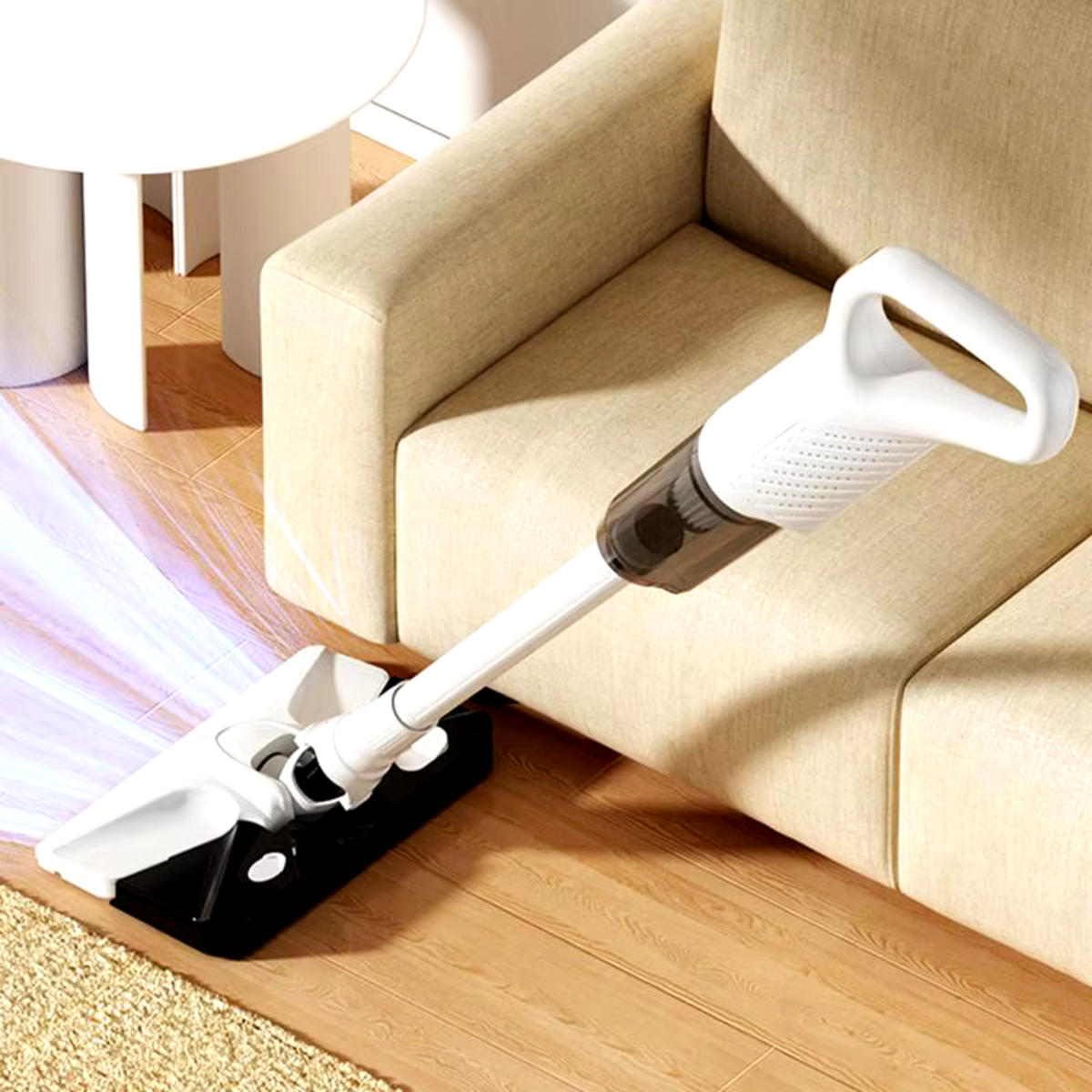 Aspirapolvere e lavapavimenti a batteria 2 in 1