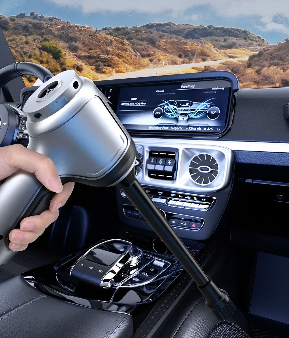 Aspirapolvere per Auto Senza Fili Ad Alta Potenza