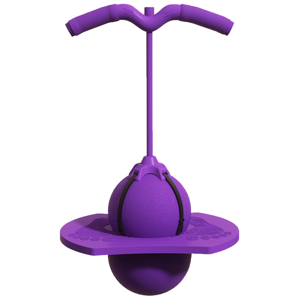 Trampolo a molla (pogo stick) sicuro per bambini