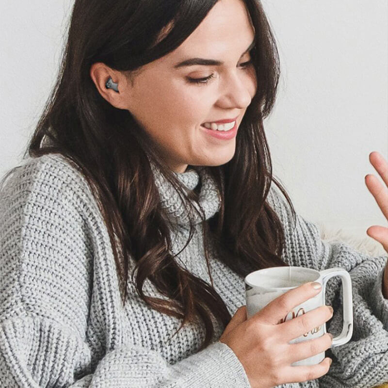 Auricolari wireless invisibili per dormire | Impermeabili IPX5 con isolamento acustico