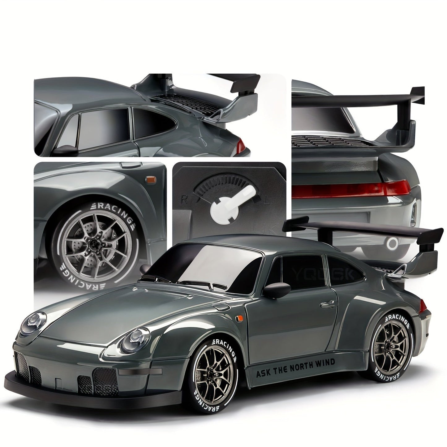 Auto RC radiocomandata a 2,4 GHz da drift, ricaricabile