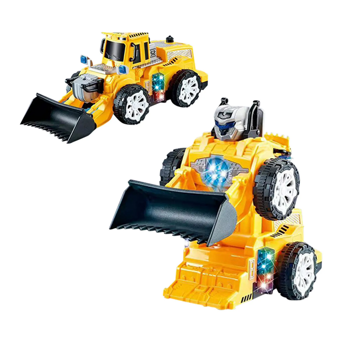 Auto Robot Giocattolo Trasformabile per Bambini con Rilevamento degli Ostacoli