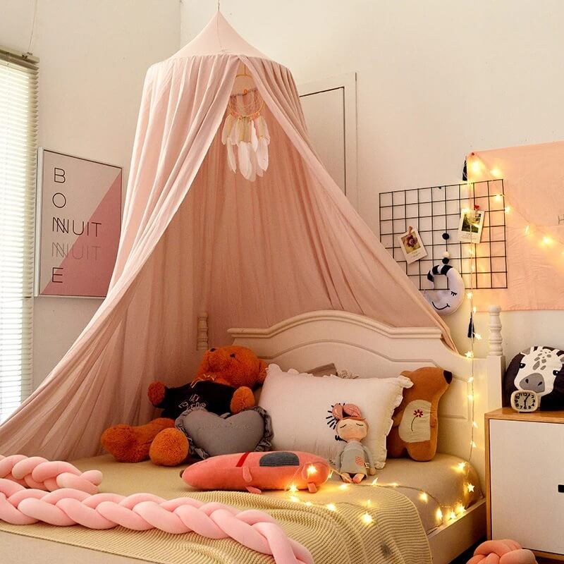 Baldacchino per Letto Oscurante per Bambini | Morbido, Traspirante e Blocca-Luce per Spazi di Gioco e Riposo da Sogno