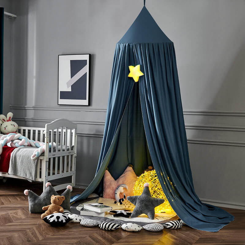 Baldacchino per Letto Oscurante per Bambini | Morbido, Traspirante e Blocca-Luce per Spazi di Gioco e Riposo da Sogno