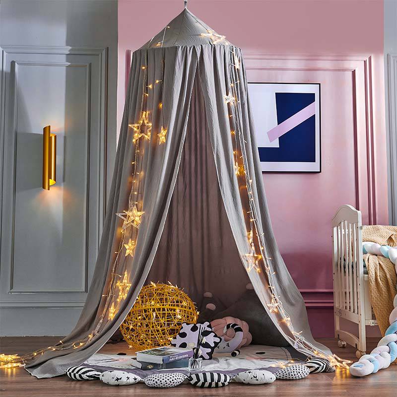 Baldacchino per Letto Oscurante per Bambini | Morbido, Traspirante e Blocca-Luce per Spazi di Gioco e Riposo da Sogno