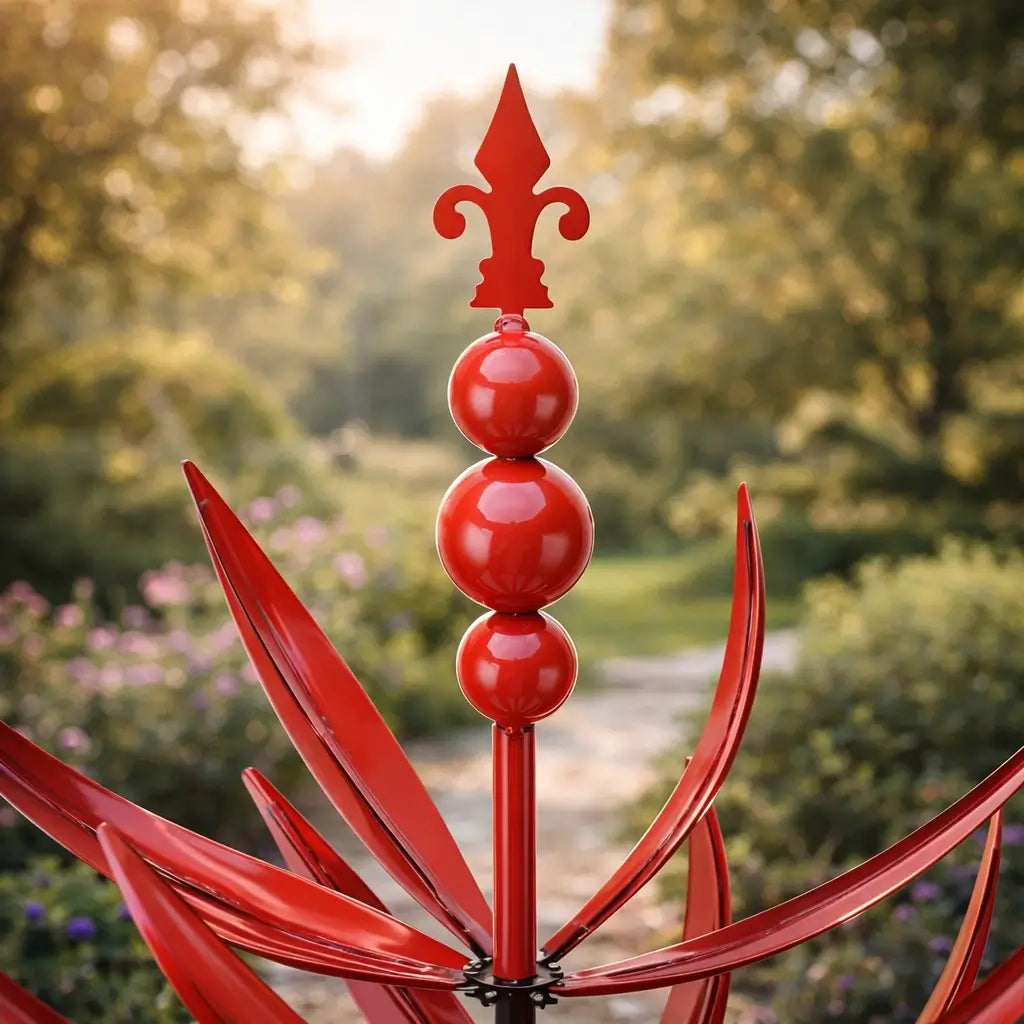 Banderuola segnavento in metallo | Decorazione per giardino e tetto