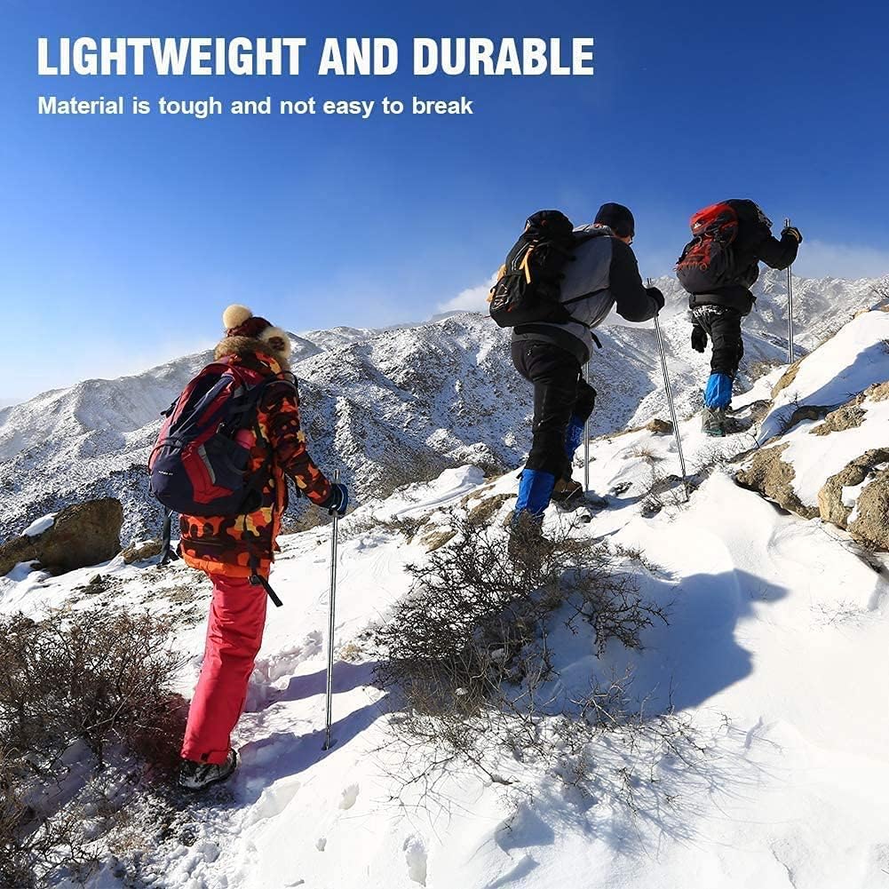 Bastoncino da Trekking Tattico e da Sopravvivenza Outdoor con Kit Multiuso