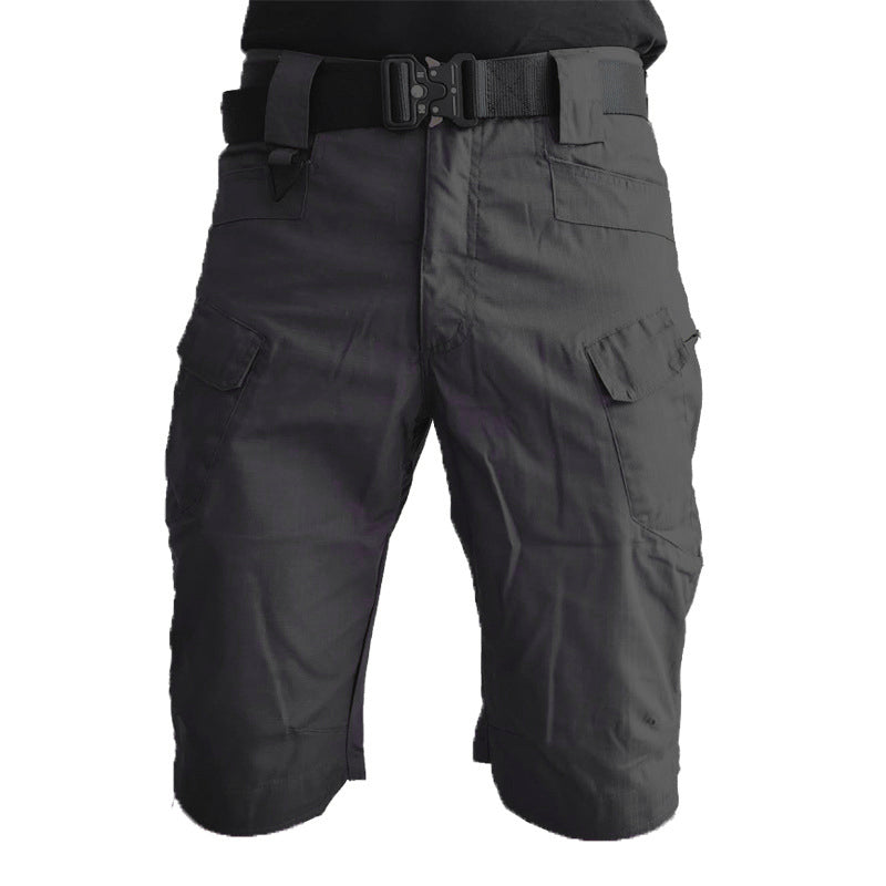 Bermuda da Trekking Impermeabili da Uomo con Tasche Multiple