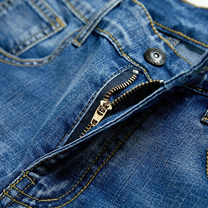 Bermuda di jeans classici da uomo