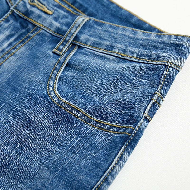 Bermuda di jeans classici da uomo