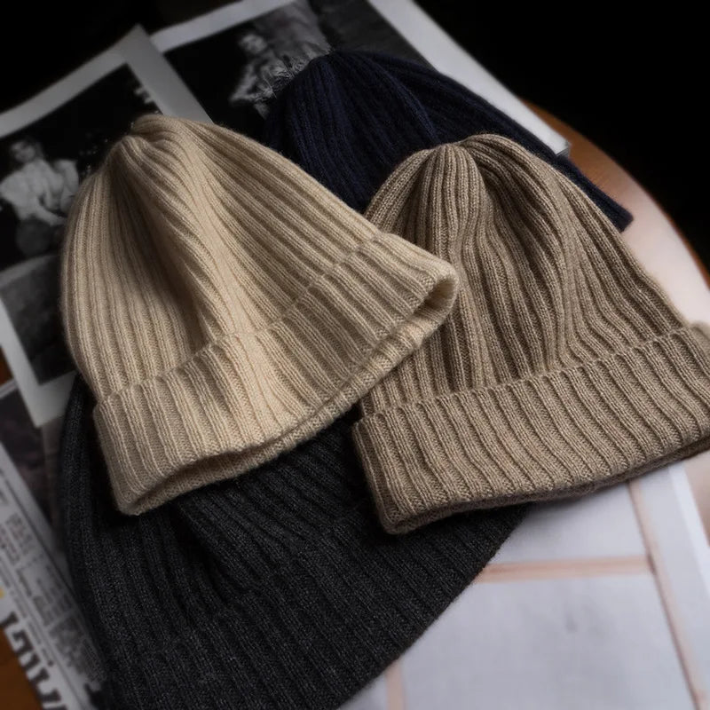 Berretto beanie in cashmere
