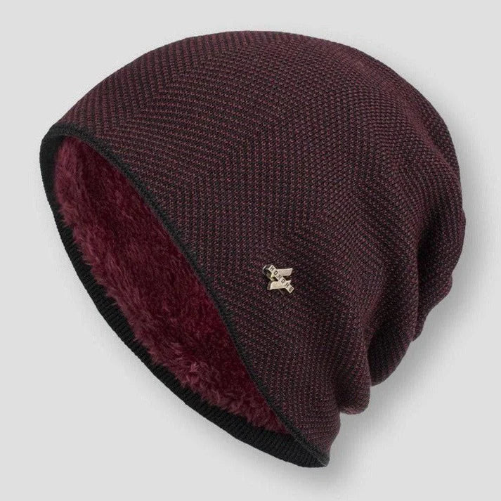 Berretto in maglia di lana