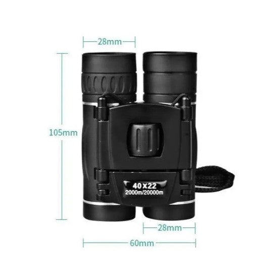 Binocolo militare HD 40x22 telescopio professionale da caccia