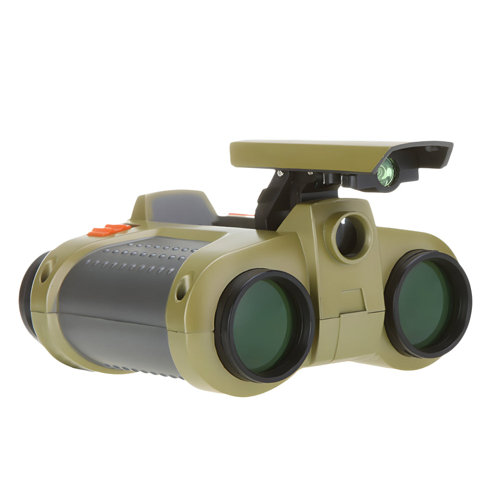 Binocolo per Bambini con Visione Notturna | Ingrandimento 4x30 | Robusto e Impermeabile