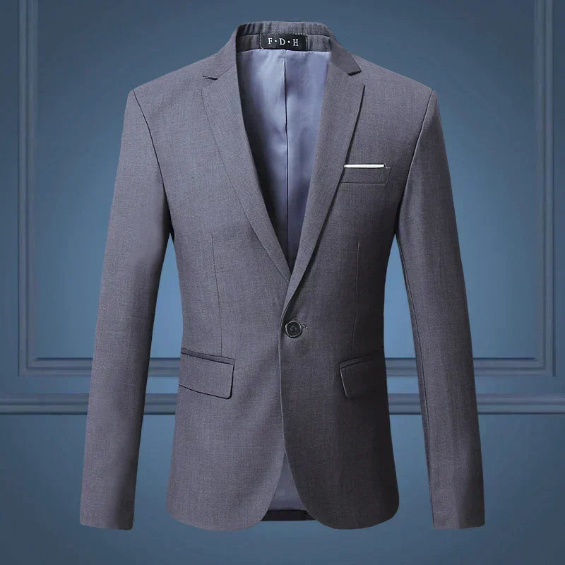 Blazer Classico da Uomo - Eleganza Senza Tempo per Ogni Occasione Autunnale