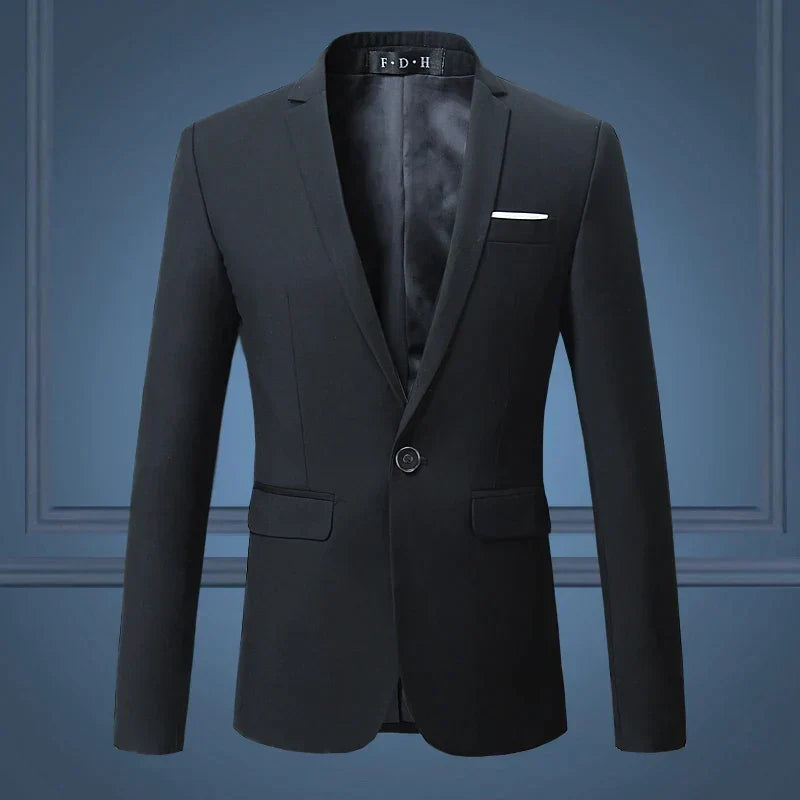 Blazer Classico da Uomo - Eleganza Senza Tempo per Ogni Occasione Autunnale