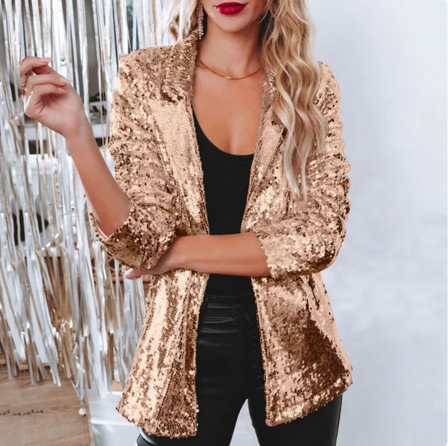 Blazer da Donna con Paillettes