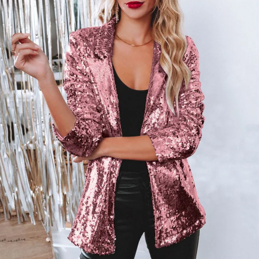 Blazer da Donna con Paillettes