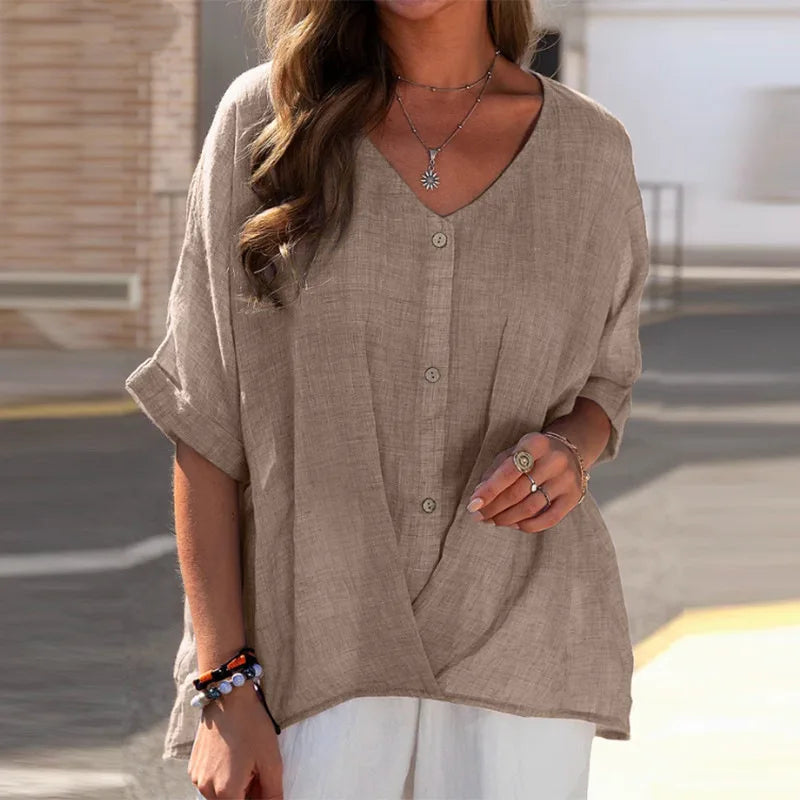 Blusa da Donna con Bottoni