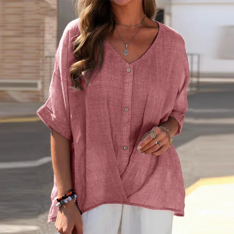 Blusa da Donna con Bottoni