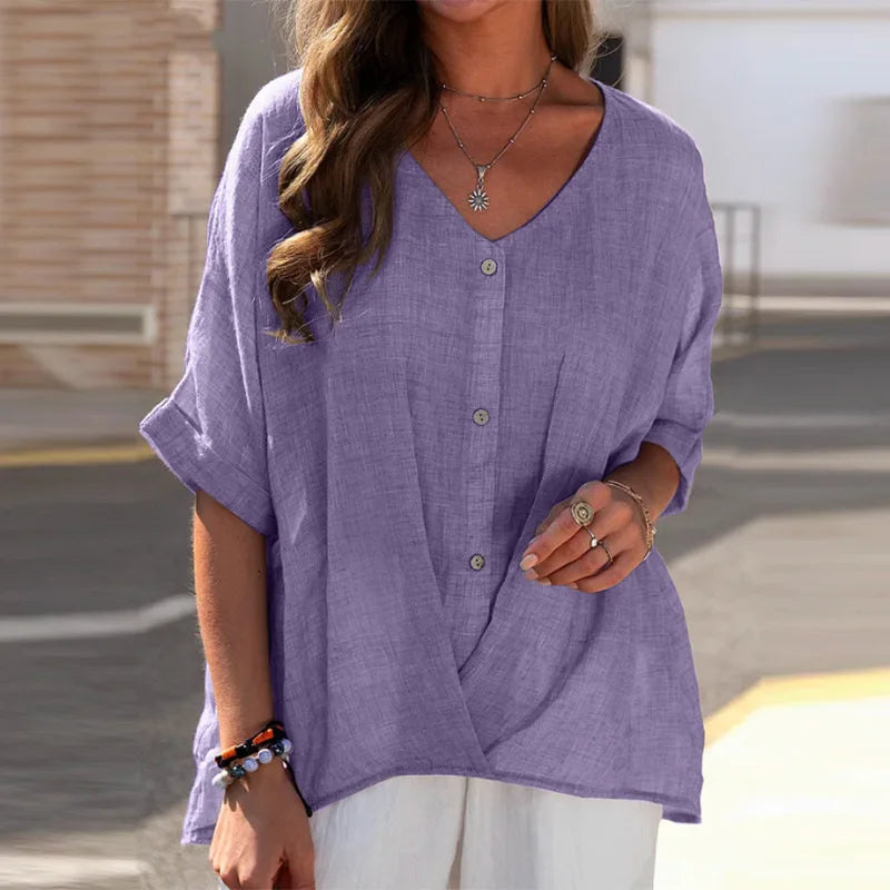 Blusa da Donna con Bottoni