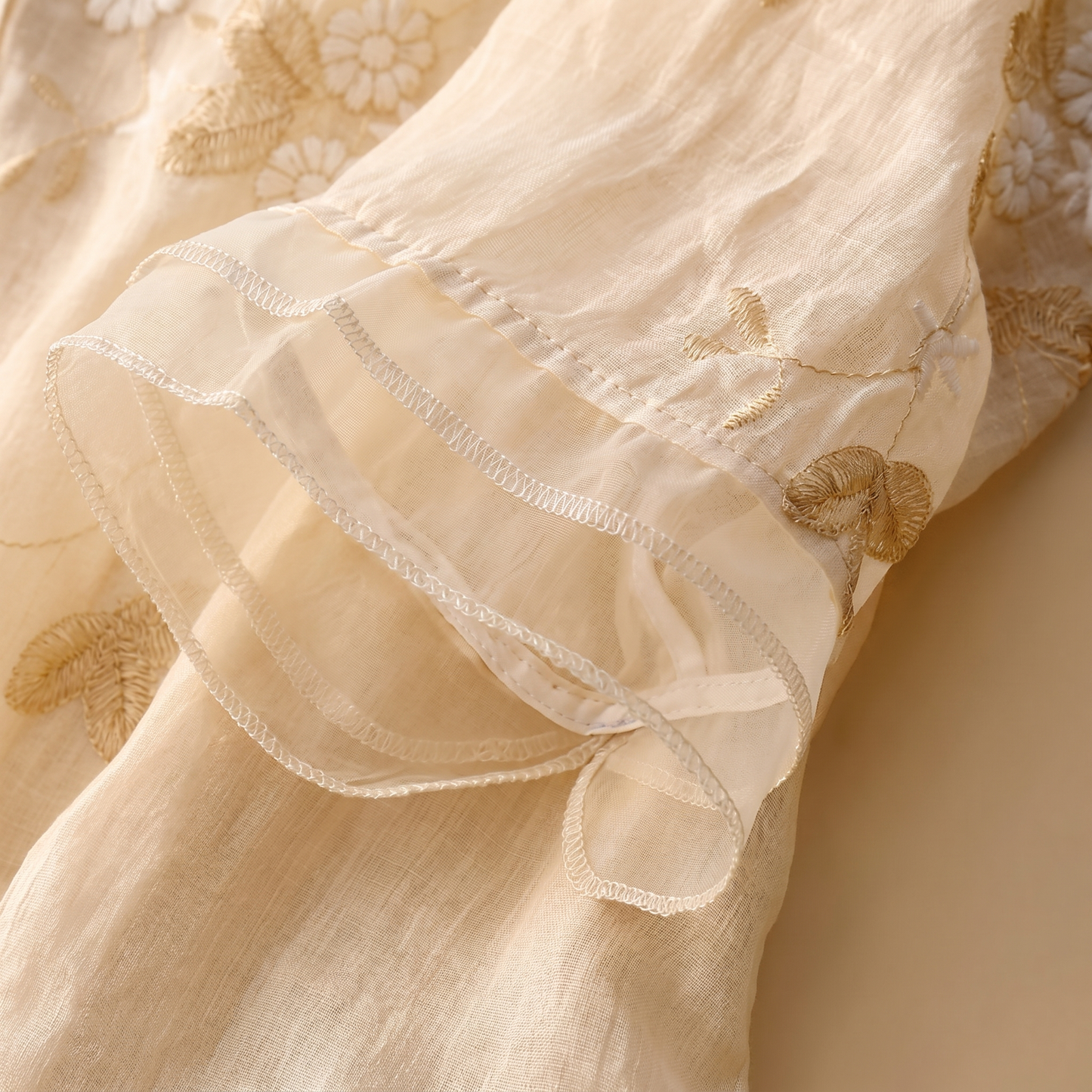 Blusa da Donna in Cotone con Ricamo Floreale | Top Estivo Leggero con Vestibilità Morbida