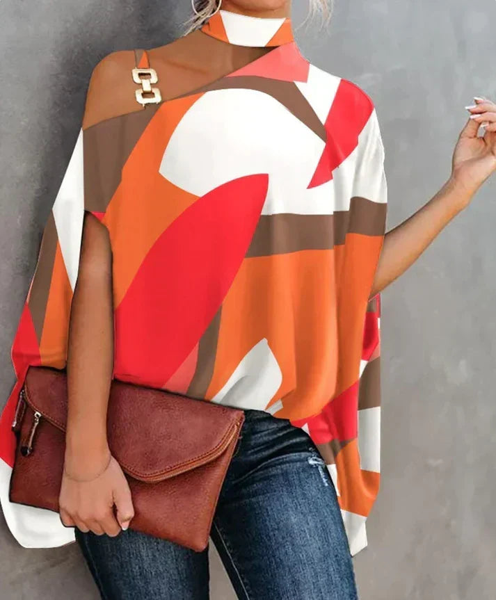 Blusa morbida da donna in cotone per un uso quotidiano e versatile