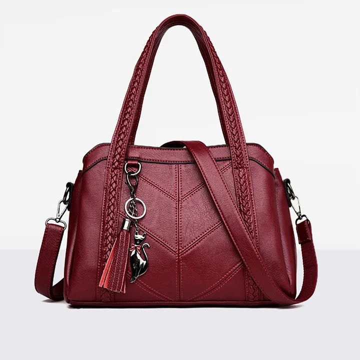 Borsa a mano in pelle capiente