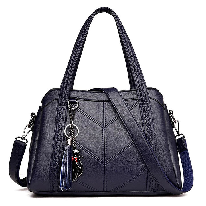 Borsa a mano in pelle capiente
