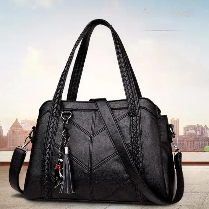 Borsa a mano in pelle capiente