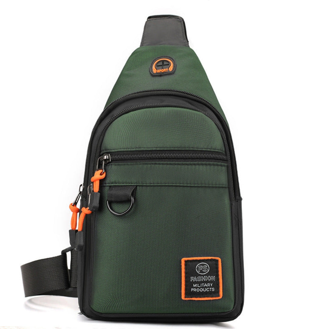Borsa a tracolla impermeabile con scomparti multipli