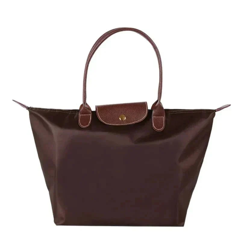 Borsa a spalla in tessuto Oxford – Borsa tote shopper