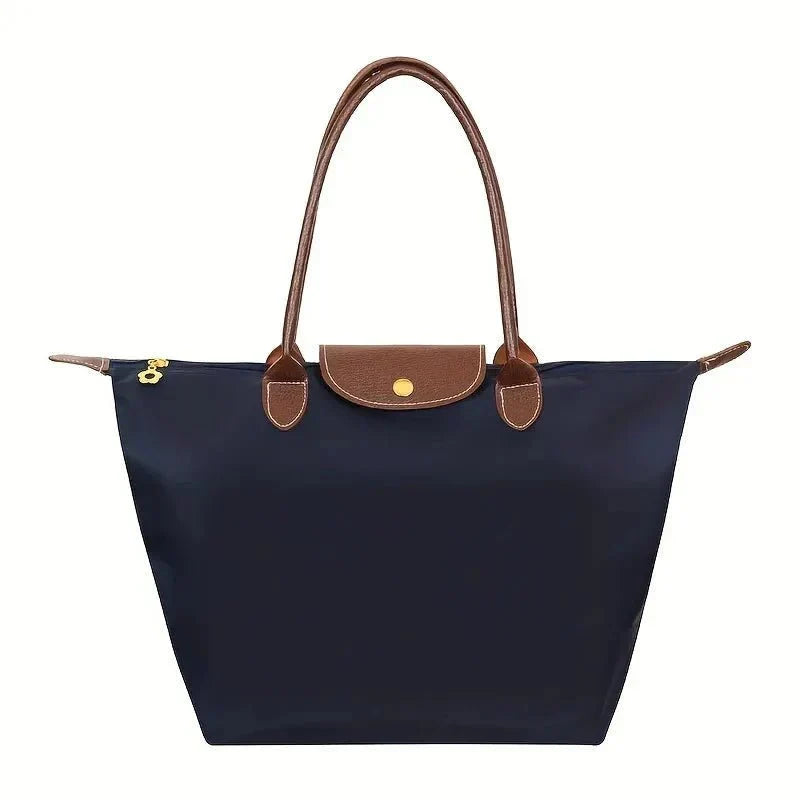 Borsa a spalla in tessuto Oxford – Borsa tote shopper