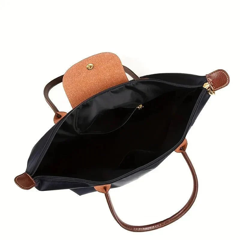 Borsa a spalla in tessuto Oxford – Borsa tote shopper