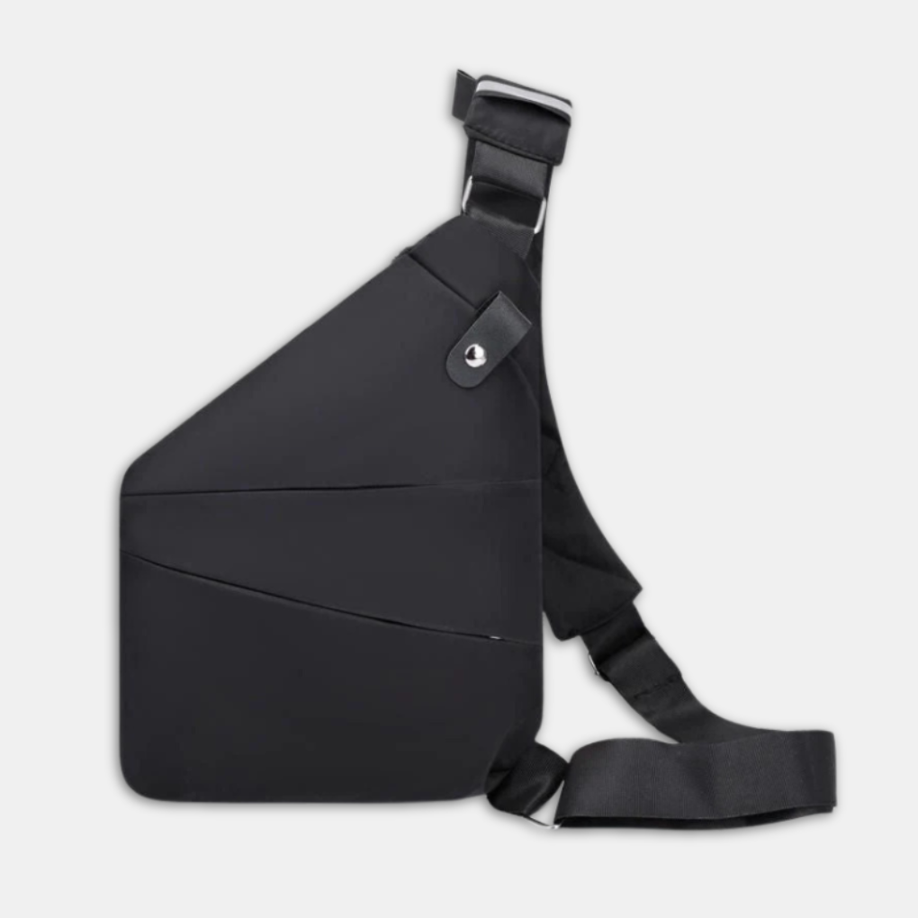 Borsa a Tracolla Antifurto Organizer con Cerniere Nascoste