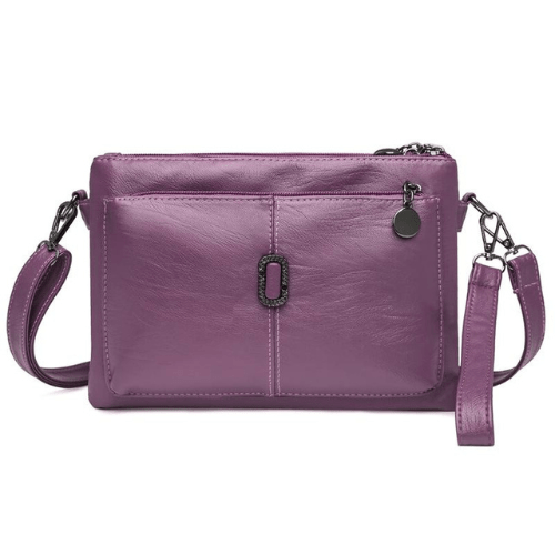 Borsa a Tracolla Piccola da Donna in Pelle | Finitura in Pelle di Alta Qualità