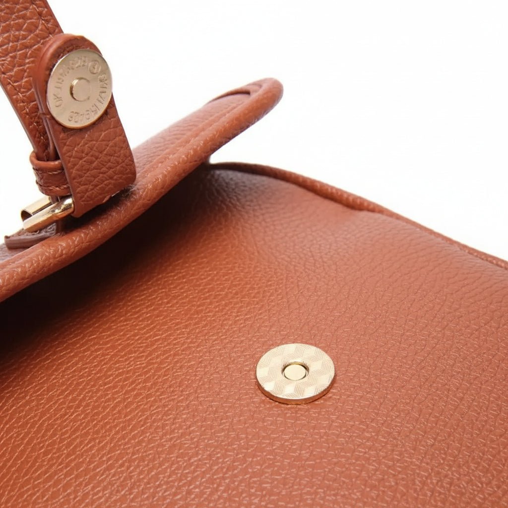 Borsa Antifurto Compatta con Tracolla Regolabile e Capiente Scomparto