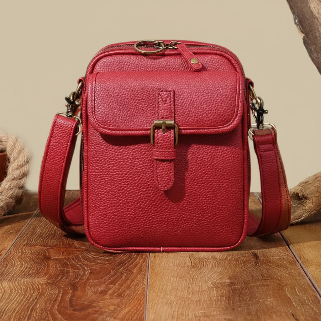 Borsa Antifurto Compatta con Tracolla Regolabile e Capiente Scomparto