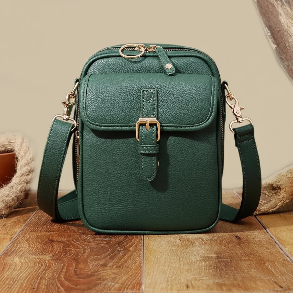Borsa Antifurto Compatta con Tracolla Regolabile e Capiente Scomparto
