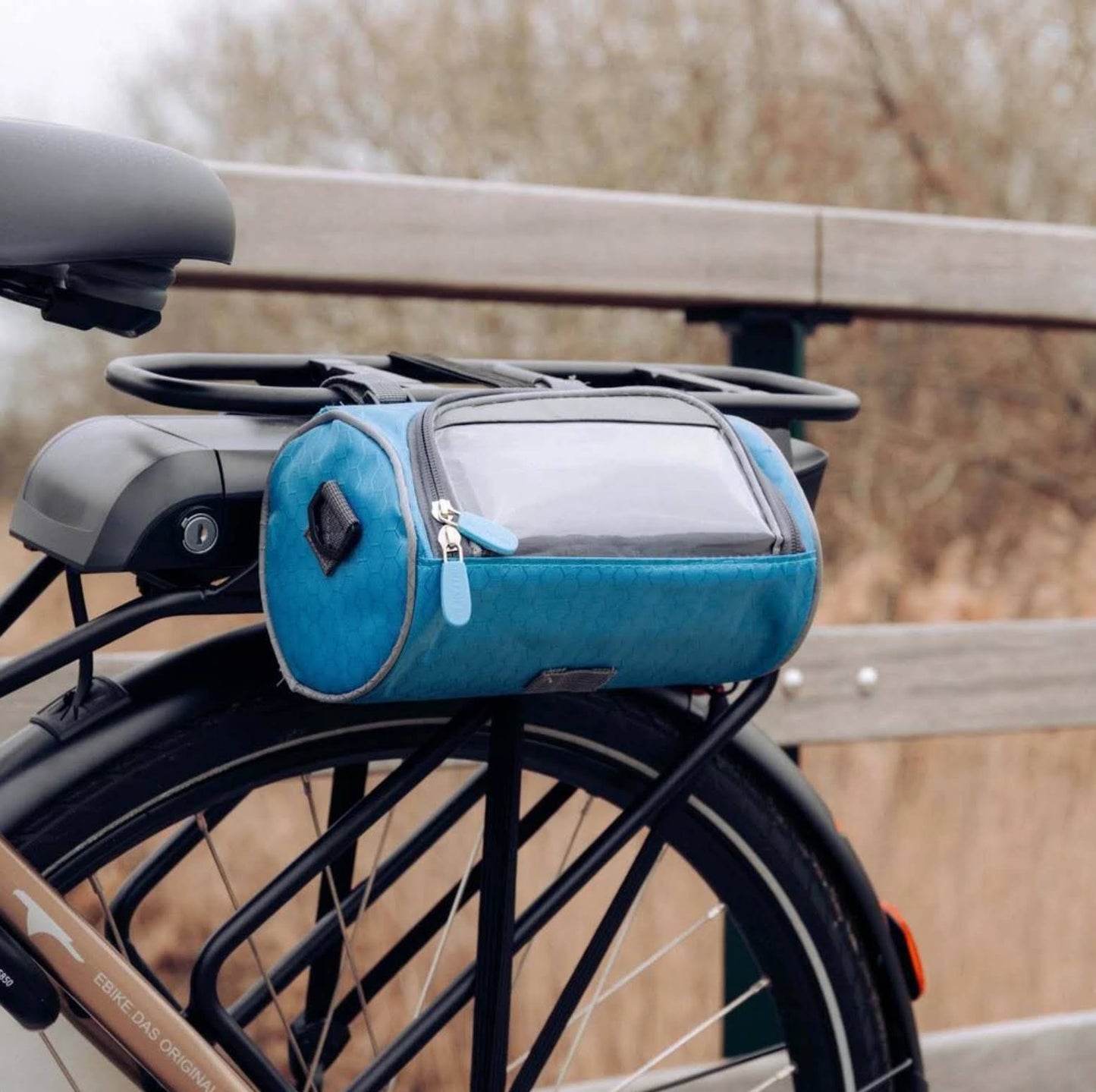 Borsa da Bici Impermeabile Universale con Finestra per Smartphone