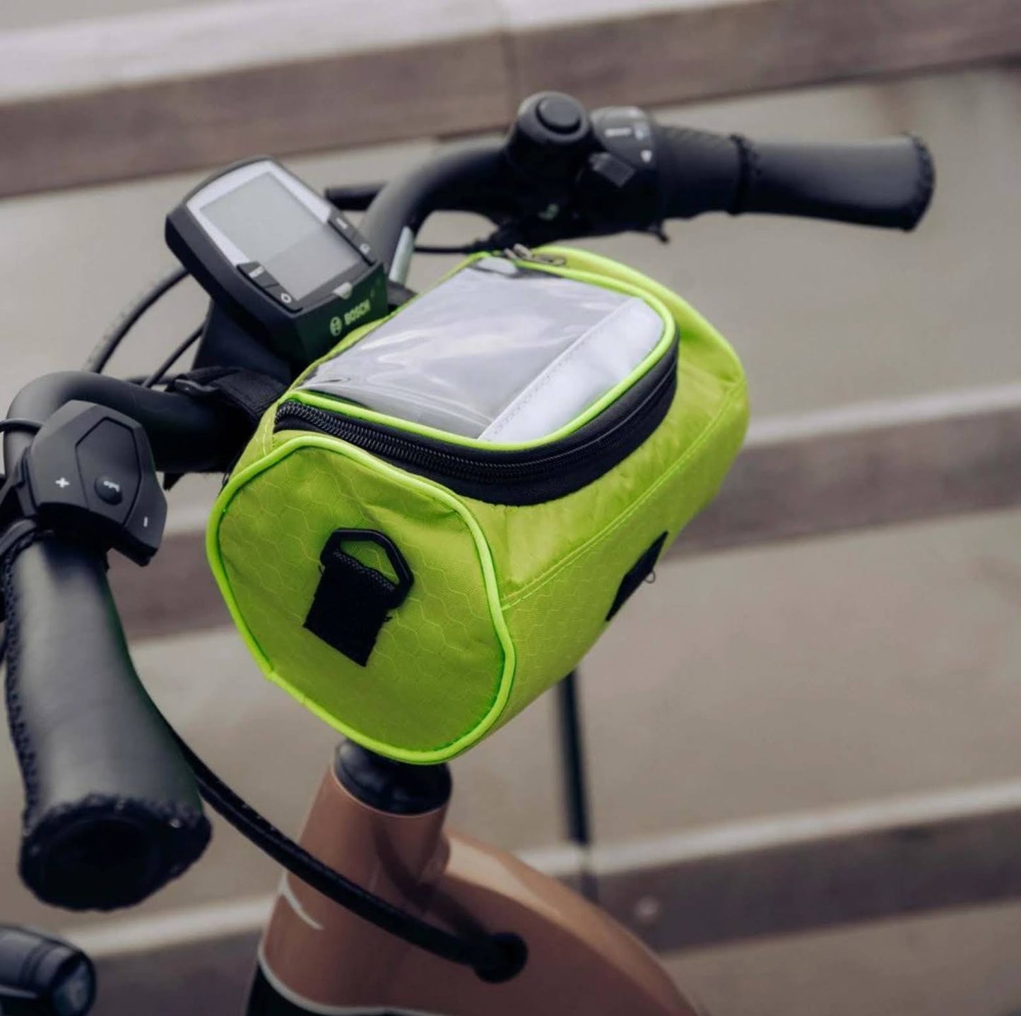 Borsa da Bici Impermeabile Universale con Finestra per Smartphone
