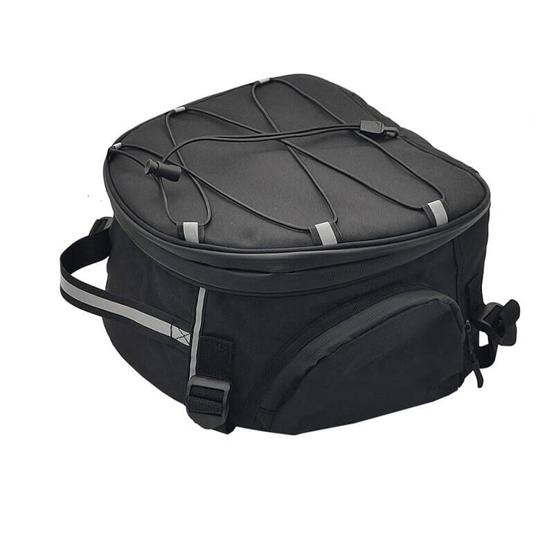Borsa da moto idrorepellente unisex per attrezzatura con scomparti multipli