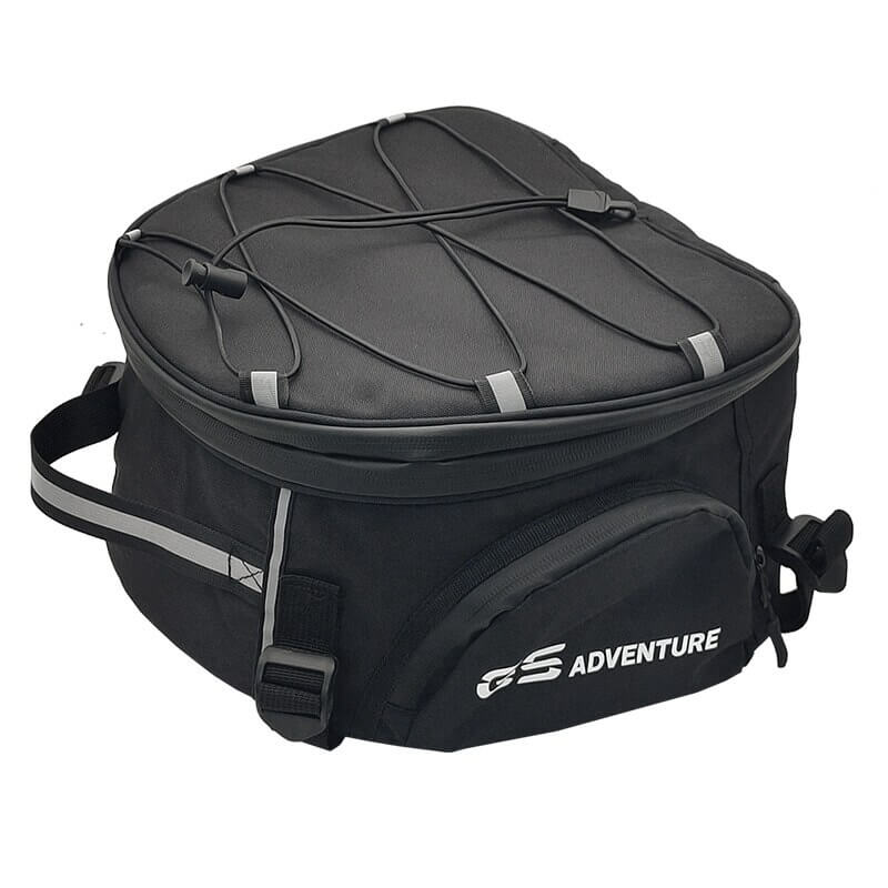 Borsa da moto idrorepellente unisex per attrezzatura con scomparti multipli