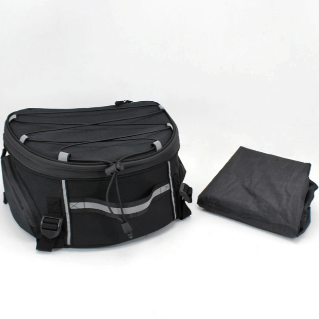 Borsa da moto idrorepellente unisex per attrezzatura con scomparti multipli