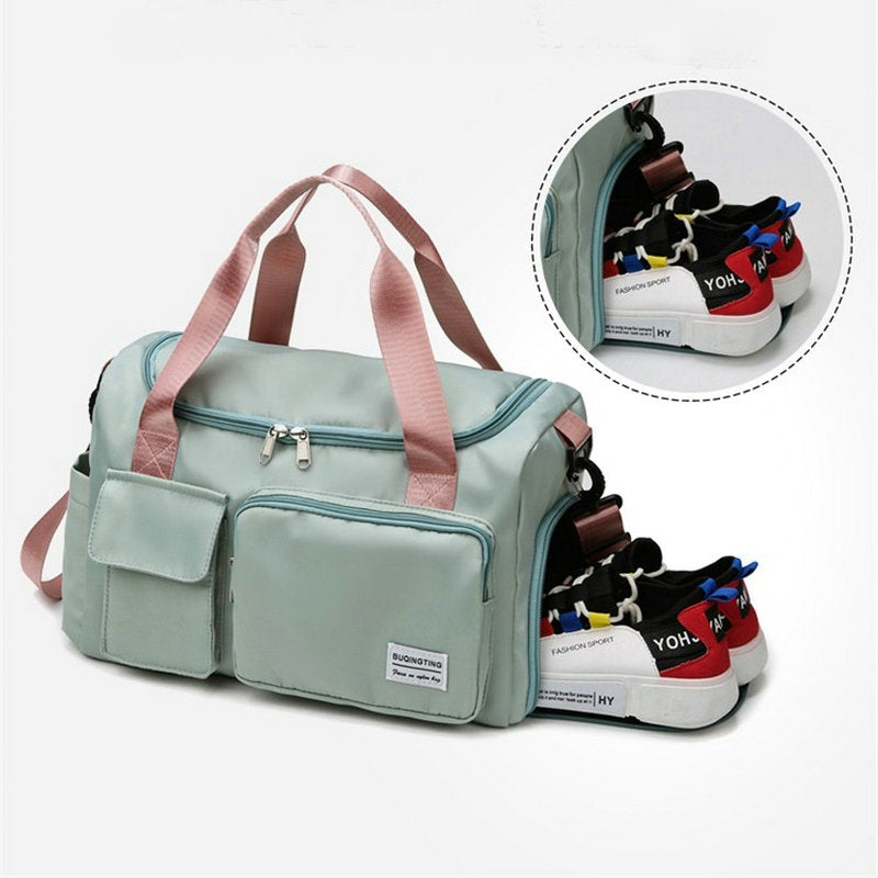 Borsa da Viaggio e Sportiva | Scomparti Multipli con Scomparto Scarpe